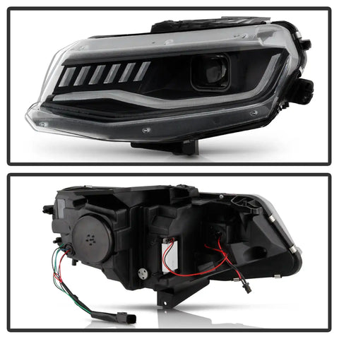 Spyder Auto 5087355 ( Apex ) Full LED Headlights - Black