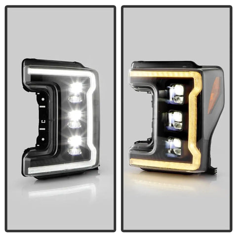 Spyder Auto 5087430 ( Apex ) Full LED Headlights - Chrome