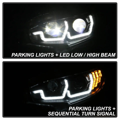 Spyder Auto 5087539 ( Apex ) Sequential Turn Signal Lights Headlight