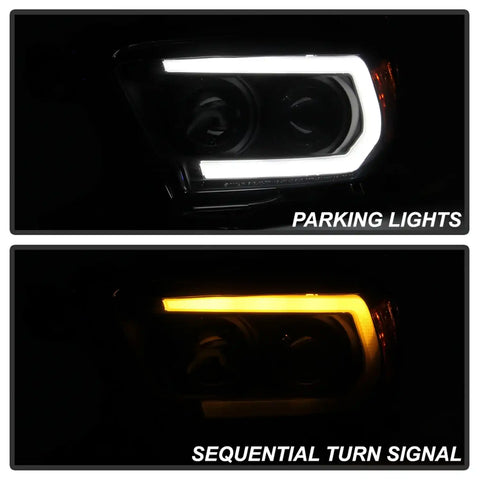 Spyder Auto 5087553 ( Signature ) Projector Headlights - Black Smoke