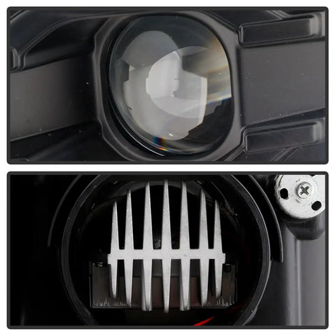 Spyder Auto 5087614 ( Platinum ) Projector Headlights - Black