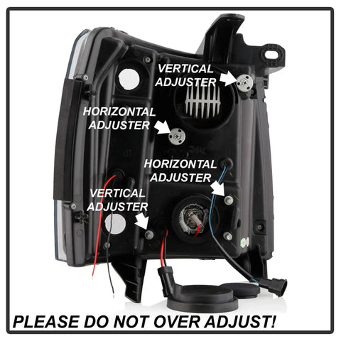 Spyder Auto 5087614 ( Platinum ) Projector Headlights - Black