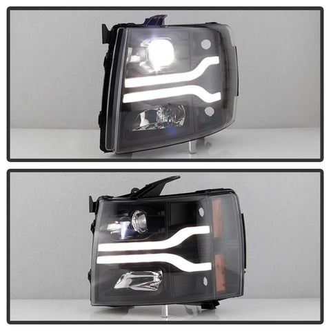 Spyder Auto 5087614 ( Platinum ) Projector Headlights - Black