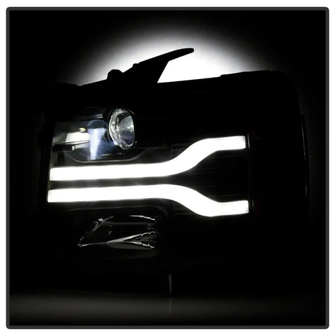 Spyder Auto 5087614 ( Platinum ) Projector Headlights - Black