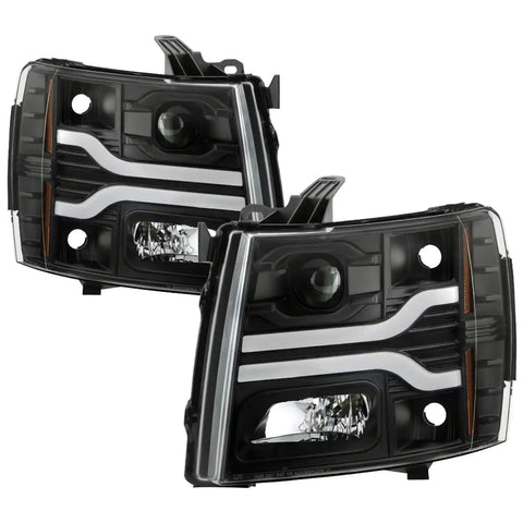 Spyder Auto 5087614 ( Platinum ) Projector Headlights - Black