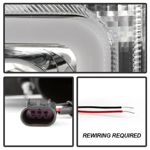Spyder Auto 5087843 ( Signature ) Projector Headlights - Chrome