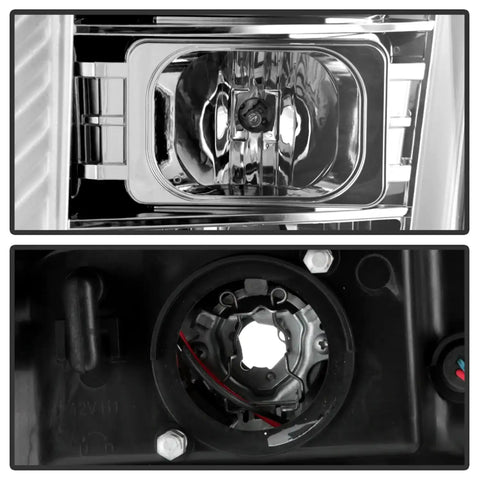 Spyder Auto 5087881 ( Platinum ) Projector LED Headlights - Chrome