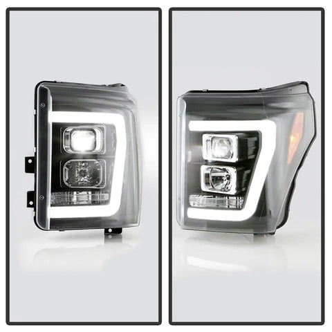 Spyder Auto 5087898 ( Platinum ) Projector LED Headlights - Black