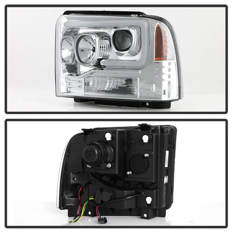 Spyder Auto 5087904 ( Platinum ) Projector Headlights - Chrome