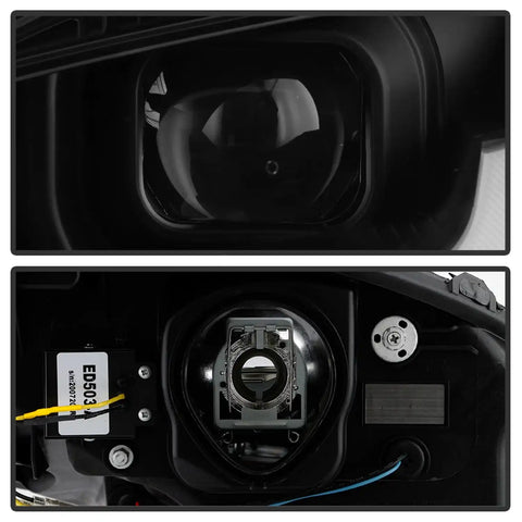 Spyder Auto 5087935 (Spyder Signature) Projector Headlights - Sequential LED Turn Signal Black