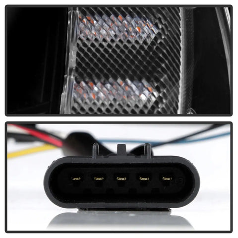 Spyder Auto 5087935 (Spyder Signature) Projector Headlights - Sequential LED Turn Signal Black