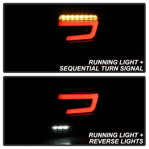 Spyder Auto 5087966 LED Tail Lights - Black