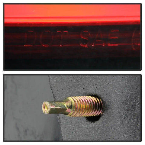 Spyder Auto 5087973 LED Tail Lights - Red Clear