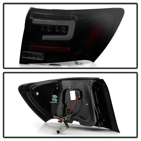 Spyder Auto 5087980 LED Tail Lights - Black Smoke