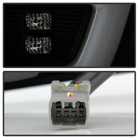 Spyder Auto 5087980 LED Tail Lights - Black Smoke