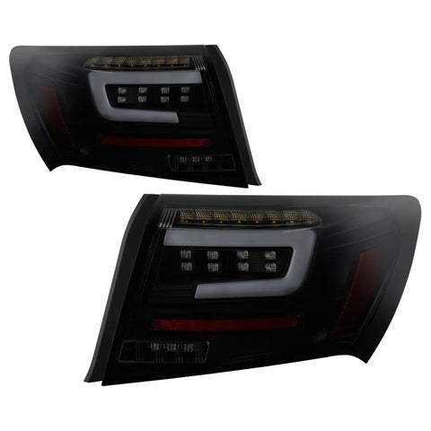 Spyder Auto 5087980 LED Tail Lights - Black Smoke