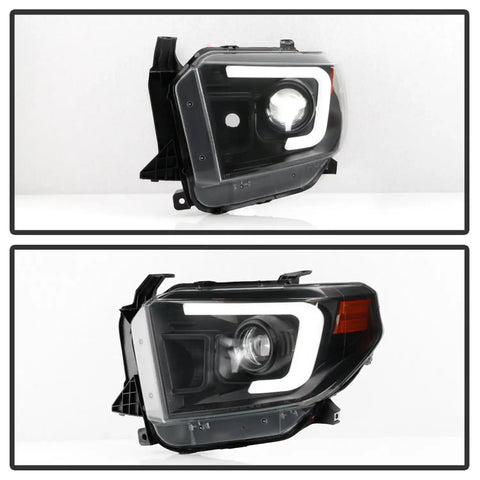 Spyder Auto 5088055 (Spyder Apex) Light Bar Projector Headlights - Black