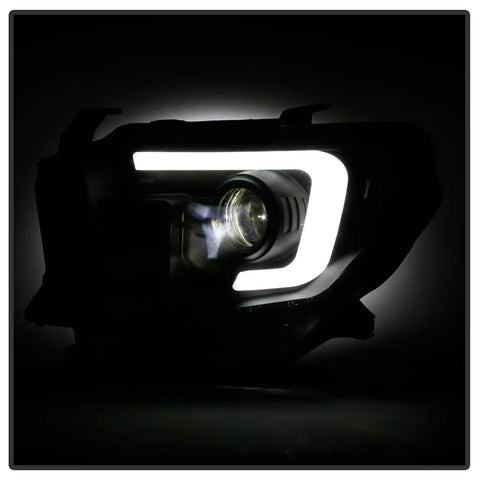 Spyder Auto 5088055 (Spyder Apex) Light Bar Projector Headlights - Black