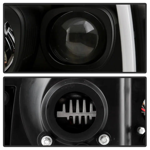 Spyder Auto 5088062 ( Platinum ) LED Headlights - Black
