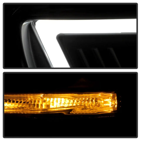 Spyder Auto 5088116 (Spyder Signature) Projector Headlights - Sequential LED Turn Signal Black
