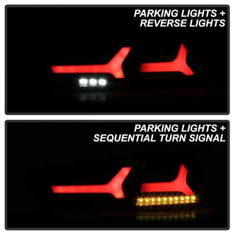 Spyder Auto 5088130 LED Tail Lights - Black