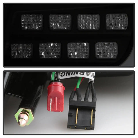 Spyder Auto 5088147 LED Tail Lights - Black Smoke