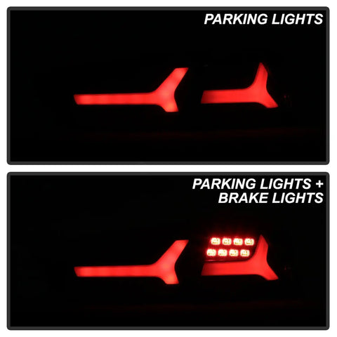 Spyder Auto 5088147 LED Tail Lights - Black Smoke