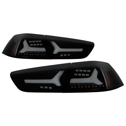 Spyder Auto 5088147 LED Tail Lights - Black Smoke