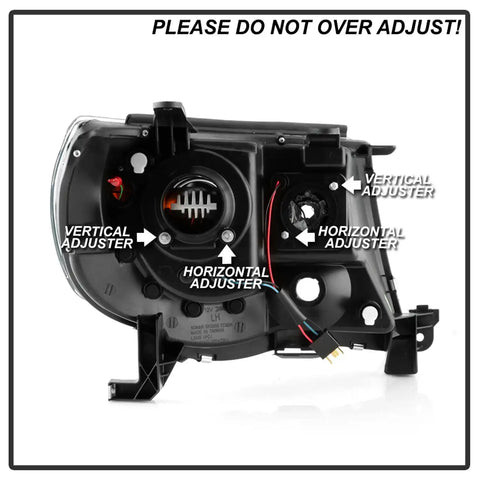 Spyder Auto 5088185 ( Platinum ) Projector LED Headlights - Black