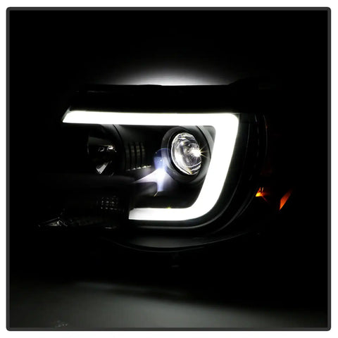 Spyder Auto 5088185 ( Platinum ) Projector LED Headlights - Black