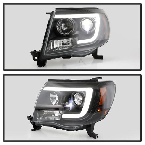 Spyder Auto 5088185 ( Platinum ) Projector LED Headlights - Black