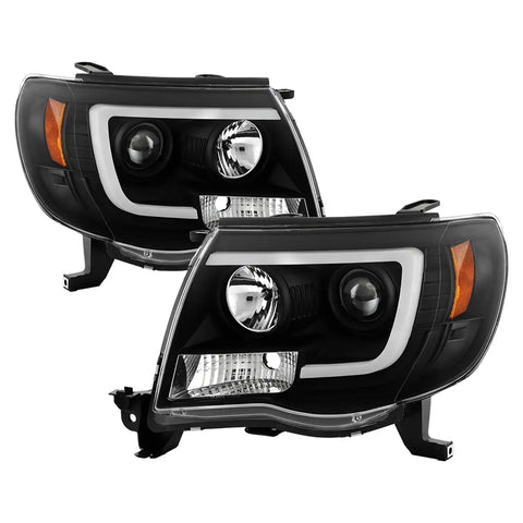 Spyder Auto 5088185 ( Platinum ) Projector LED Headlights - Black