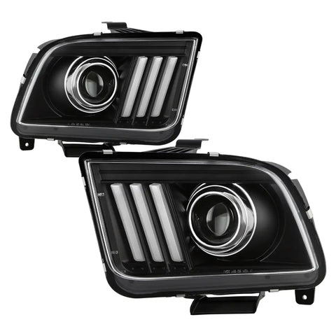 Spyder Auto 5088192 ( Apex ) Projector LED Headlights - Black