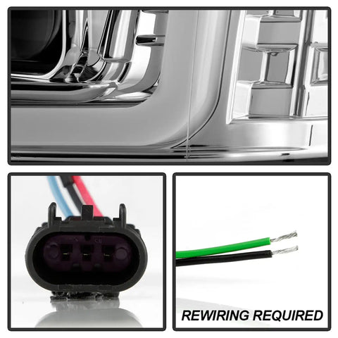 Spyder Auto 5088253 ( Signature ) Projector Headlights - Chrome