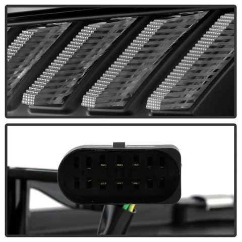 Spyder Auto 5088352 (Spyder Apex) High-Power LED Module ( Low Beam ) Equipped Headlights - Black