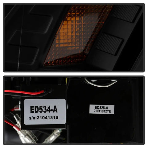 Spyder Auto 5088352 (Spyder Apex) High-Power LED Module ( Low Beam ) Equipped Headlights - Black