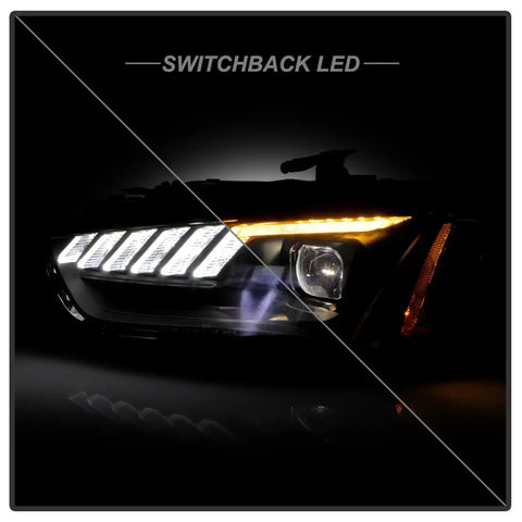 Spyder Auto 5088352 (Spyder Apex) High-Power LED Module ( Low Beam ) Equipped Headlights - Black
