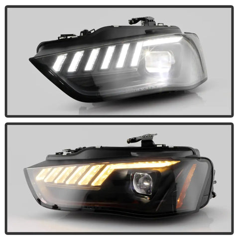 Spyder Auto 5088352 (Spyder Apex) High-Power LED Module ( Low Beam ) Equipped Headlights - Black