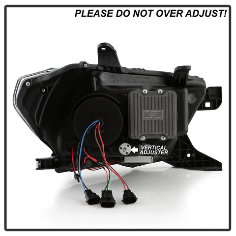 Spyder Auto 5088376 (Spyder Apex) Multi-Beam High-Power LED Module Equipped Headlights - Black