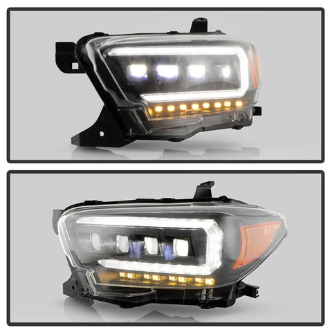 Spyder Auto 5088376 (Spyder Apex) Multi-Beam High-Power LED Module Equipped Headlights - Black
