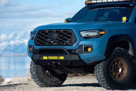Body Armor 4x4 TC-19339 2016 Through 2021 Tacoma Hiline Front Winch Bumper