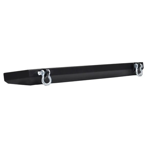 Paramount Automotive 51-0007 - 87-06 Jeep Wrangler YJ/TJ Classic Front Bumper w/ D-Ringss Black