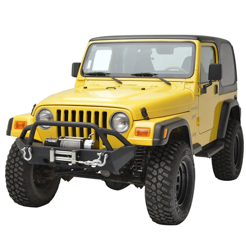 Paramount Automotive 51-0037 - 87-06 Jeep Wrangler YJ/TJ Tubular Front Bumper