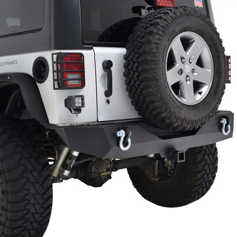 Paramount Automotive 51-0310 - 07-16 Jeep Wrangler JK Heavy Duty Rock Crawler Rear Bumper