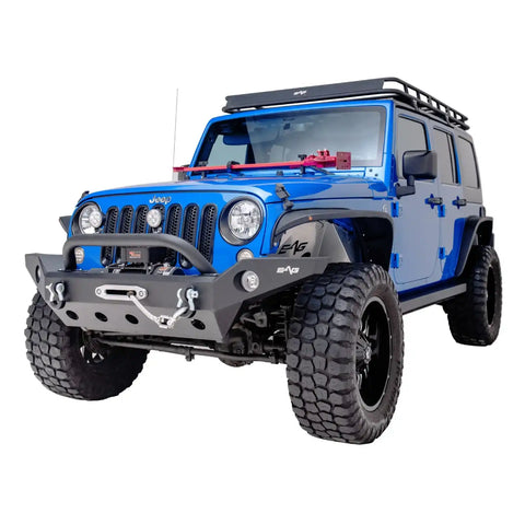 Paramount Automotive 51-0362 - Full-Width Front Bumper with OE Fog Light Provision