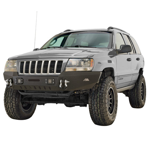 Paramount Automotive 51-0804 - 1999-2004 Jeep Grand Cherokee WJ Jeep Front Bumpers