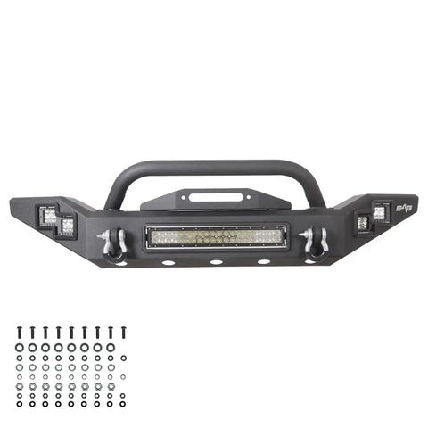Paramount Automotive 51-8062 - 2018-2022 Jeep JL/Gladiator JT Jeep Front Bumpers