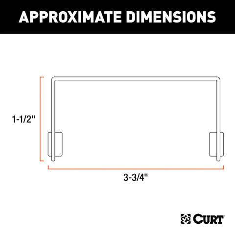 CURT 51114 - Venturer Trailer Brake Controller Mounting Bracket