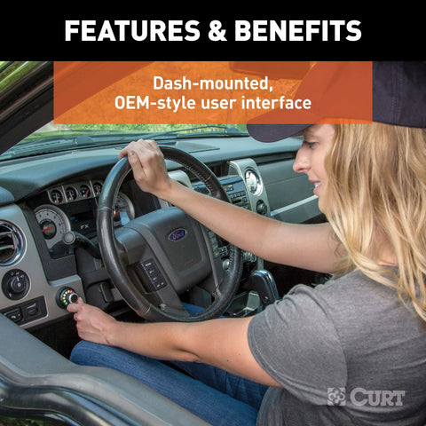 CURT 51170 - Spectrum Integrated Proportional Trailer Brake Controller