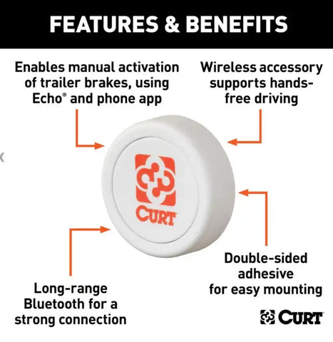 CURT 51189 - Echo Brake Controller Manual Override Button